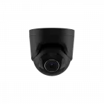IP-Камера дротова Ajax TurretCam, 5мп, 4мм, Poe, True WDR, IP 65, ІЧ 35м, аудіо, кут огляду 75°до 85°, купольна, чорна