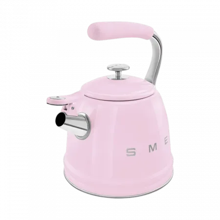 Чайник зі свистком Smeg (Pink)