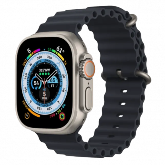 б/у Apple Watch Ultra GPS + LTE 49mm Titanium Case with Midnight Ocean Band