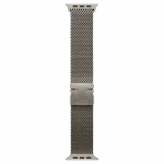 Apple Watch Ultra 3 GPS + LTE, 49mm Natural Titanium Case with Natural Titanium Milanese Loop - Large
