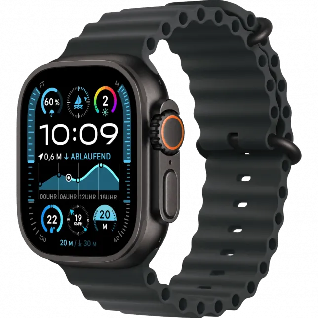 б/у Apple Watch Ultra 2 GPS + LTE 49mm Black Titanium Case with Black Ocean Band