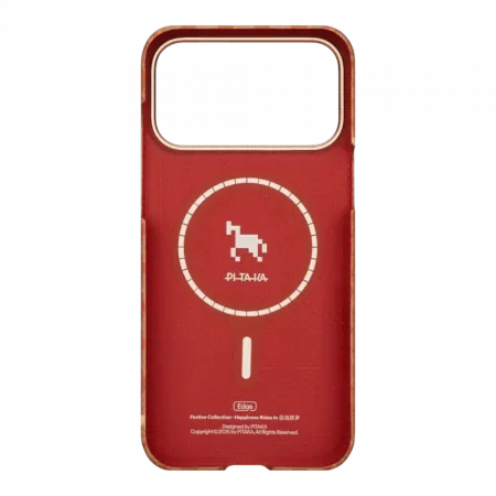 Чохол Pitaka Ultra-Slim Happiness Rides PitaTap для iPhone 17 Pro Max Amber