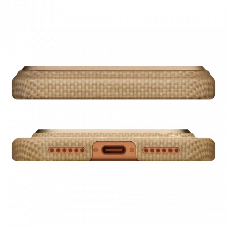 Чохол Pitaka Ultra-Slim для iPhone 17 Golden Glint