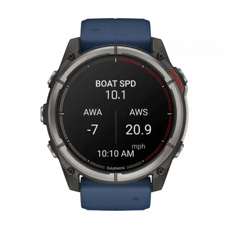 Смарт-годинник Garmin Quatix 8 51мм AMOLED Морський GPS смартгодинник з AMOLED екраном