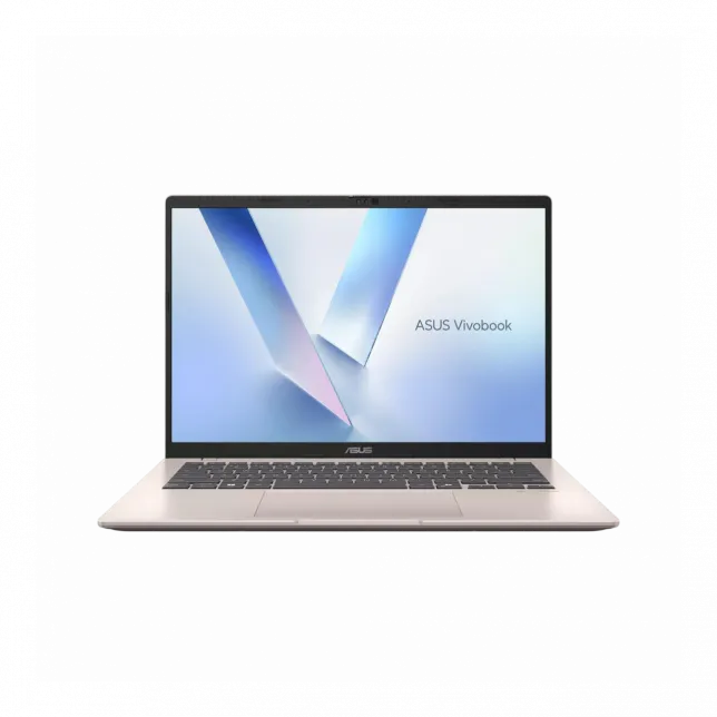 Ноутбук ASUS Vivobook 14 M1407KA-LY142 14" WUXGA IPS, AMD AI 5 330, 16GB, F512GB, UMA, NoOS, Золотистий