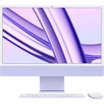 б/у Apple iMac 24 with Retina 4.5K, Apple M3, 256GB, 8 CPU / 10 GPU, 8GB RAM, Purple (2023)