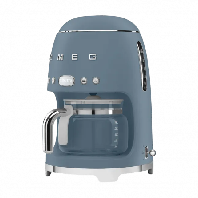 Кавоварка крапельна Smeg (Matt Storm Blue)