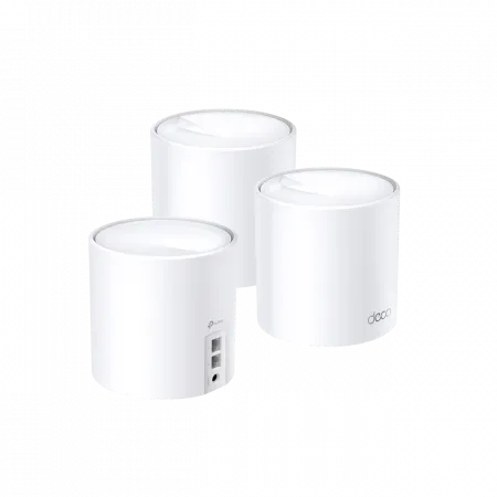 Система WiFi-Mesh TP-LINK Deco X60 AX5400, 1xGE LAN, 1xGE WAN, 3 мод