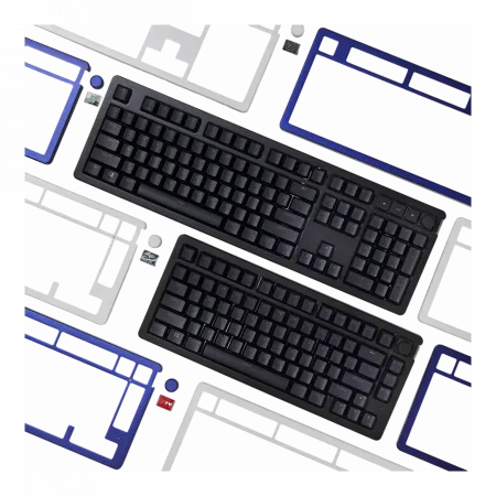 Клавіатура механічна HyperX Alloy Rise 106key, Red, USB-A, EN/UA, RGB, чорний