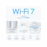 Система WiFi-Mesh TP-LINK Deco BE65 BE11000, 4x2.5GE LAN/WAN, 1xUSB 3.0,  2мод