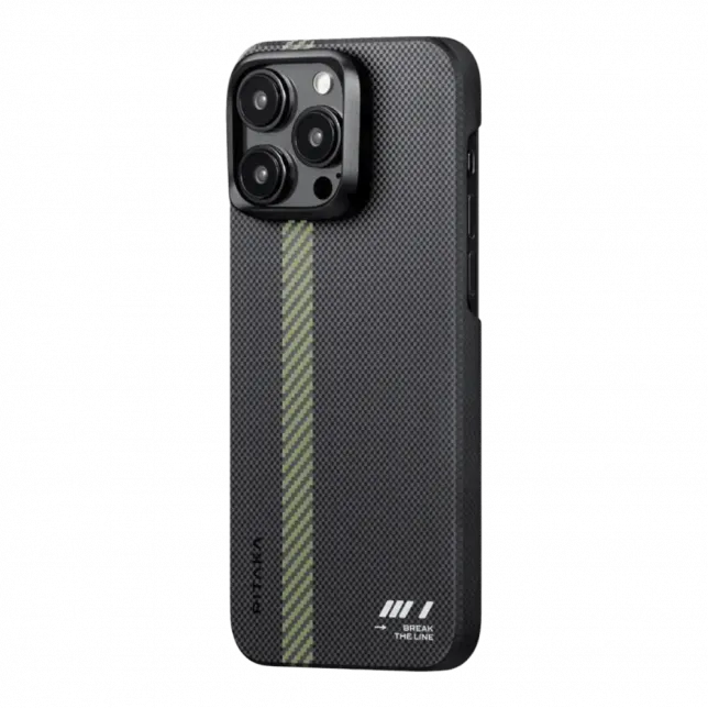 Чохол Pitaka MagEZ Case 5 for iPhone 15 Pro Max Break the Line