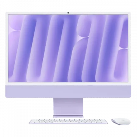Apple iMac 24 with Retina 4.5K, Apple M4, 1TB, 10 CPU / 10 GPU, 16GB RAM, Purple (Z1EU0007N) 2024
