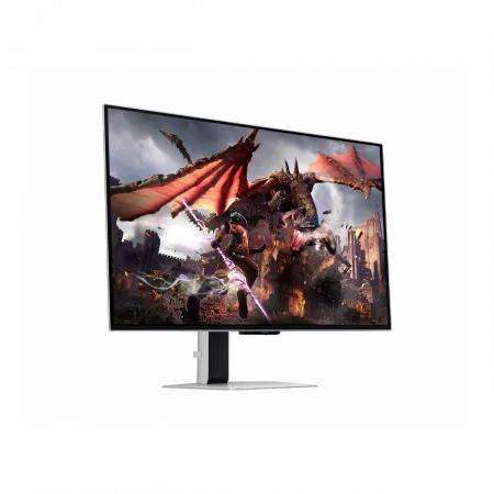 Монітор Samsung 32" Odyssey G80SD HDMI, DP, USB, Bluetooth, OLED, 3840x2160, 240Hz, 0.3ms, G-Sync Compatible