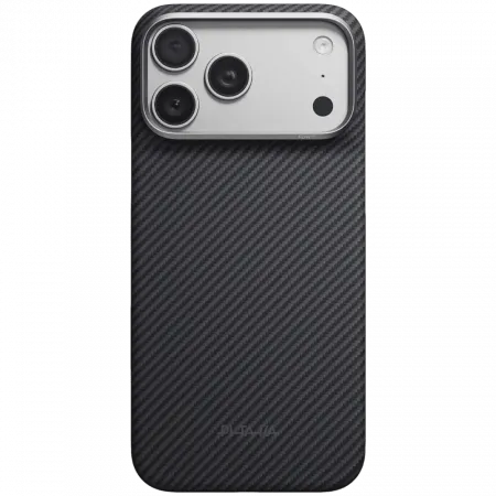 Чохол Pitaka Edge Ultra-Slim Twill Black/Grey для iPhone 18 Pro Max/17 Pro Max