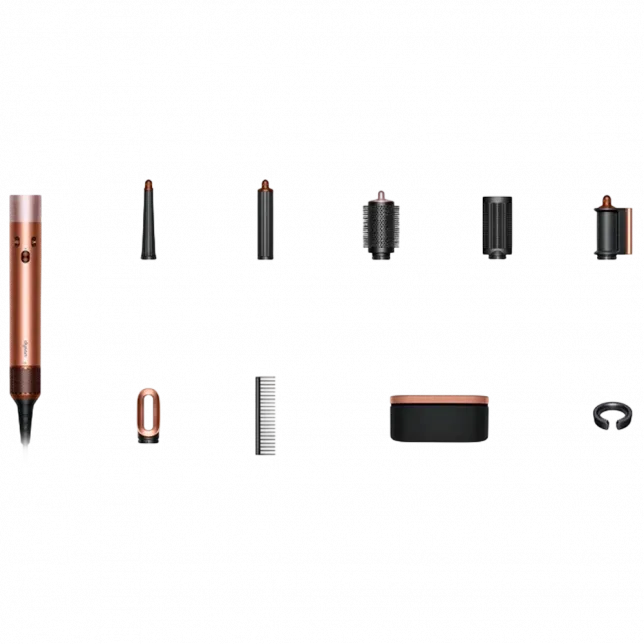 Стайлер для прямого та хвилястого волосся Dyson Airwrap i.d. (Amber Silk)