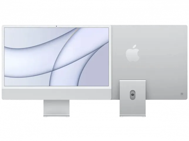 б/у Apple iMac 24 with Retina 4.5K, Apple M1, 256GB, 8 CPU / 8 GPU, 8GB RAM, Silver (2023)