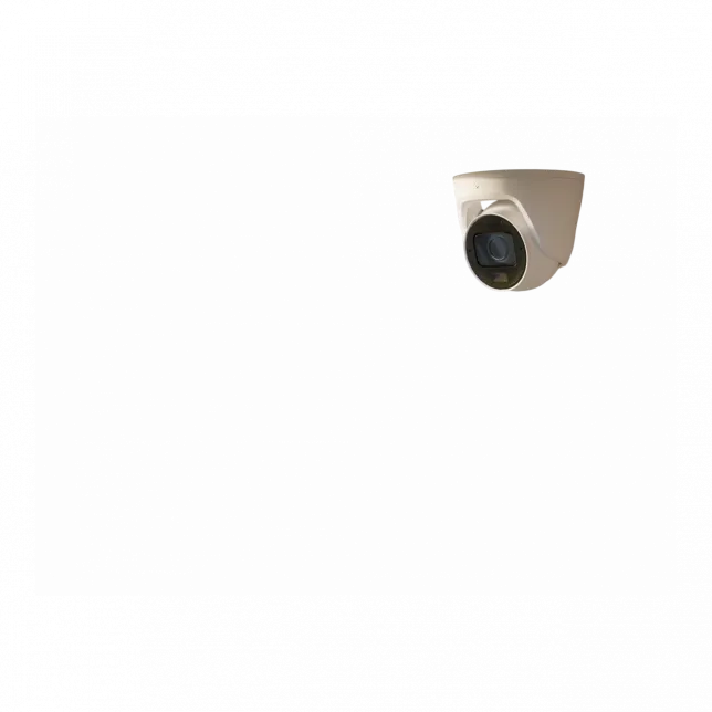 IP-камера дротова Ajax TurretCam HLVF 5 MP White, 2.8–12 мм, PoE, True WDR, IP67, ІЧ 60 м, LED 40 м, аудіо, кут огляду 31° до 111°, вулична, біла, 126281.197.WH1