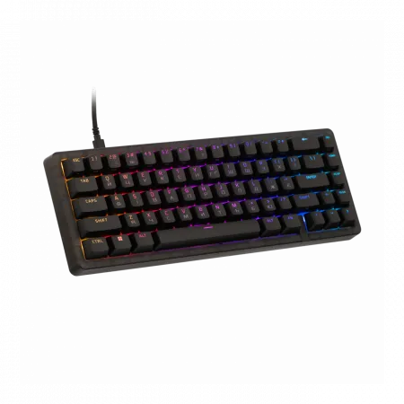 Клавіатура механічна HyperX Alloy Origins 2 65key, Red, USB-A, Hot-Swap, EN/UA, RGB, чорний