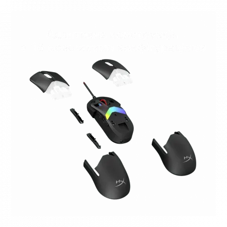 Миша HyperX Pulsefire SAGA, RGB, USB-A, чорний