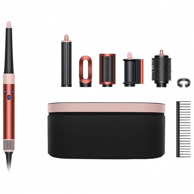 Стайлер для кучерявого волосся Dyson Airwrap i.d. Curly+Coily (Strawberry Bronze/Blush Pink)