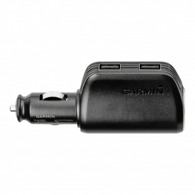 Зарядний пристрій Garmin, швидка універсальна зарядка, на 2 USB
