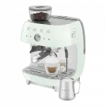 Кавомашина еспресо з кавомолкою Smeg (Green)