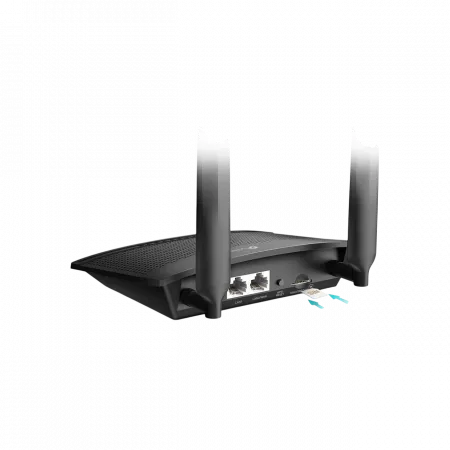 Маршрутизатор TP-LINK TL-MR100 N300, 4G/LTE, 1xFE LAN, 1xFE WAN