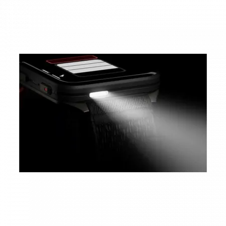 Смарт-годинник Garmin Venu X1 Black з титановим Slate корпусом та чорним нейлоновим ремінцем ComfortFit