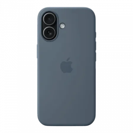 Чохол Apple Silicone Case with Magsafe для iPhone 17 (Anchor Blue)