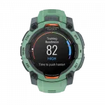 Смарт-годинник Garmin Instinct 3 45 мм, AMOLED Neotropic зелений з Neotropic зеленим силіконовим ремінцем