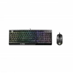 Комплект клавіатура та миша MSI Vigor GK30 COMBO UA USB, EN/UKR/RU, RGB, чорний
