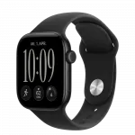 Apple Watch Series 12 GPS 42mm Black Aluminum Case with Black Sport Band S/M (MJEA4)