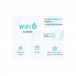 Система WiFi-Mesh TP-LINK Deco X50 AX3000, 3xGE LANWAN, 1мод