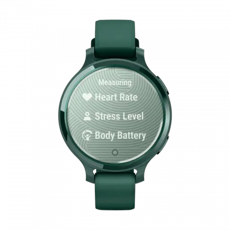 Смарт-годинник Garmin Lily 2 Active Jasper Green з Jasper Green зеленим силіконовим ремінцем