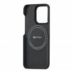 Чохол Pitaka MagEZ Case 4 Twill 600D for iPhone 15 Pro Black/Grey