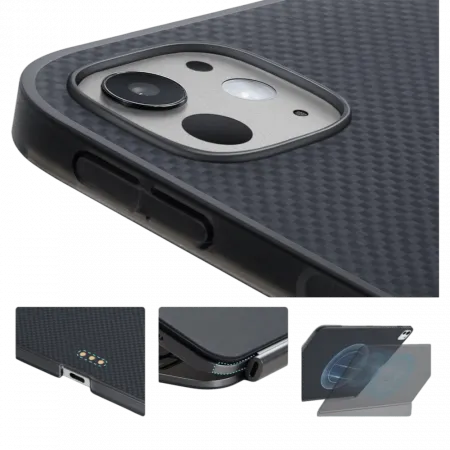 Чохол Pitaka MagEZ Case 2 Plain Black/Grey for iPad Pro 13" M4/M5