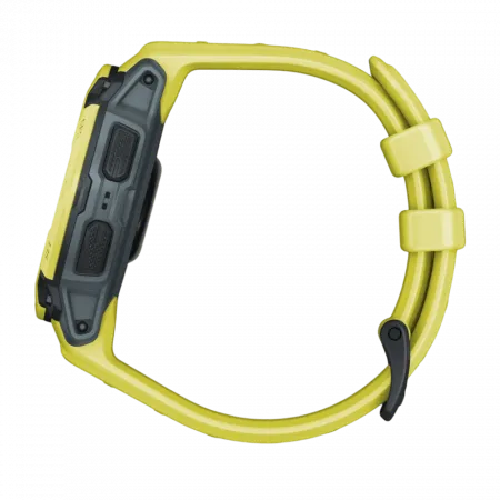 Смарт-годинник Garmin Instinct E 45 мм Electric Lime жовтий з Electric Lime жовтим силіконовим ремінцем