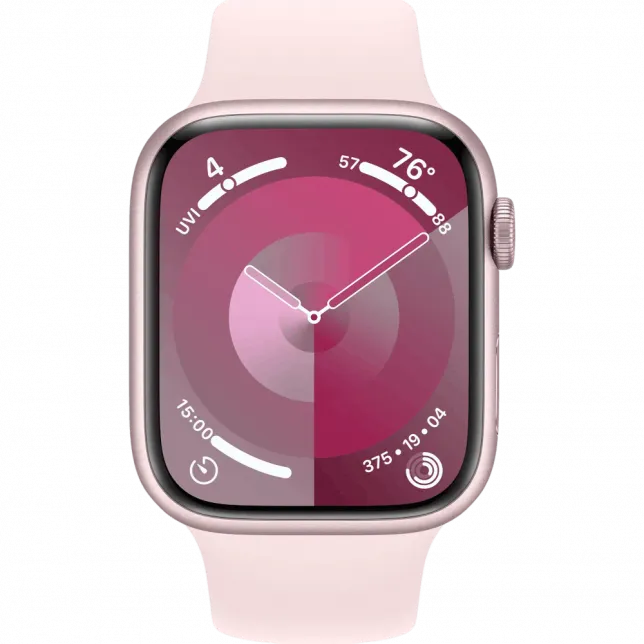 б/у Apple Watch Series 9 45mm Pink Aluminum Case with Pink Sport Band M/L