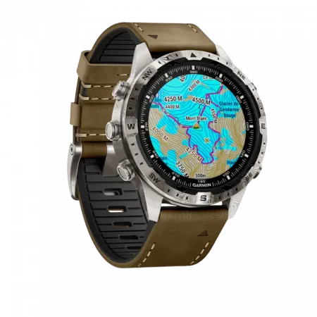 Смарт-годинник Garmin MARQ Adventurer (Gen 2) Damascus Steel Edition