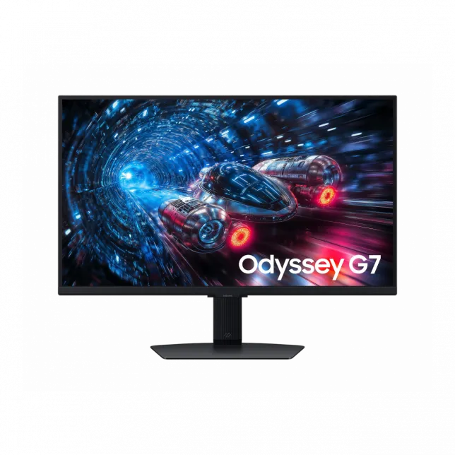 Монітор Samsung 27" Odyssey G7 G70F 4K HDMI, DP, USB, IPS, 3840x2160, 360Hz, 1ms