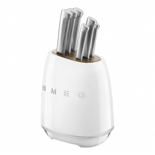 Комплект ножів Smeg (White)