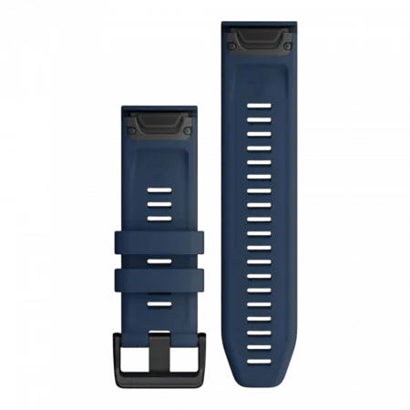 Ремінець QuickFit 26 мм, Captain Blue темно-синій силіконовий