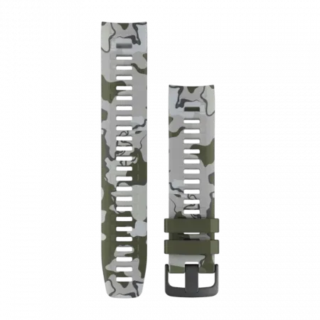 Ремінець 22 мм, (Instinct серія) Lichen Camo сірий силіконовий