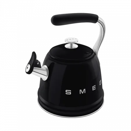 Чайник зі свистком Smeg (Black)