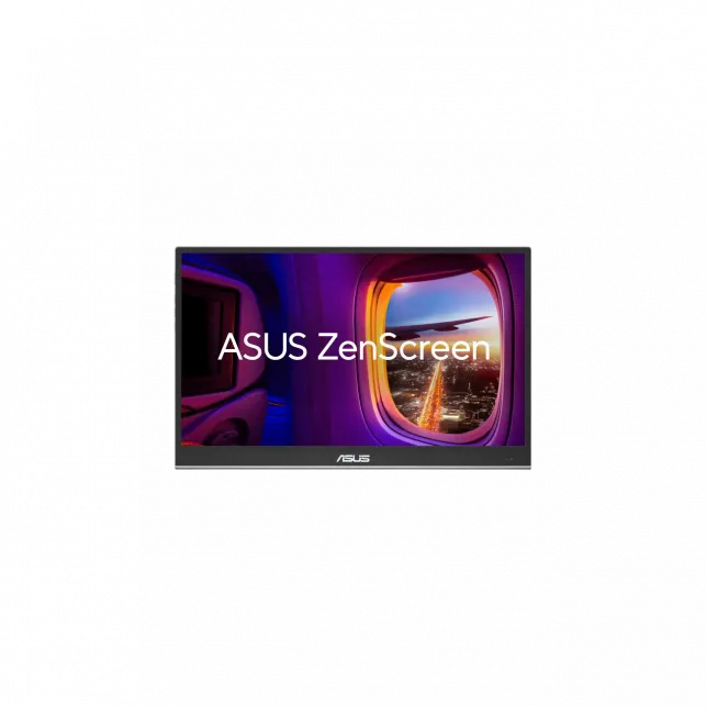Монітор портативний Asus 15.6" ZenScreen MQ16AHE mHDMI, USB-C, OLED, 1ms, DCI-P3 100%, HDR10, Cover