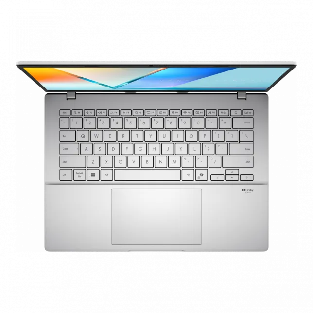 Ноутбук ASUS Vivobook S14 M3407KA-SF071 14" WUXGA OLED, AMD AI 5 330, 16GB, F512GB, UMA, NoOS, Сріблястий