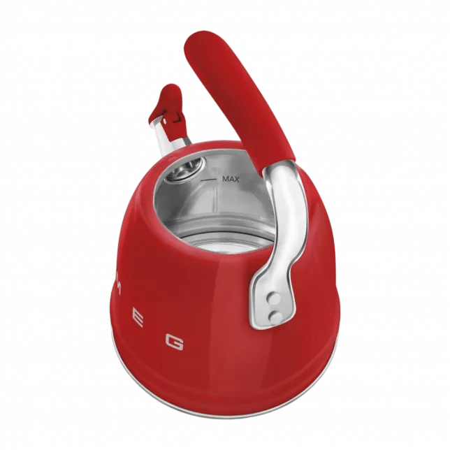 Чайник зі свистком Smeg (Red)