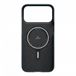 Чохол Pitaka Ultra-Slim Twill Blue/Grey для iPhone 17 Pro Max
