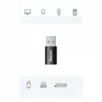 Перехідник OTG Baseus USB to Type-C Black