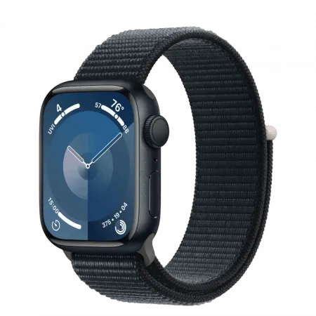 б/у Apple Watch Series 9 GPS 45mm Midnight Aluminum Case with Midnight Sport Loop